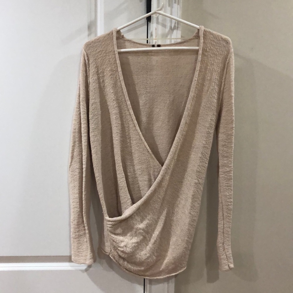 Free People Crossover Sweater
